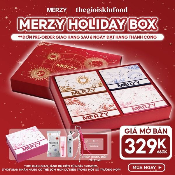  [PRE-ORDER] Hộp Quà Điều Ước Merzy Holiday’25 Bundle 