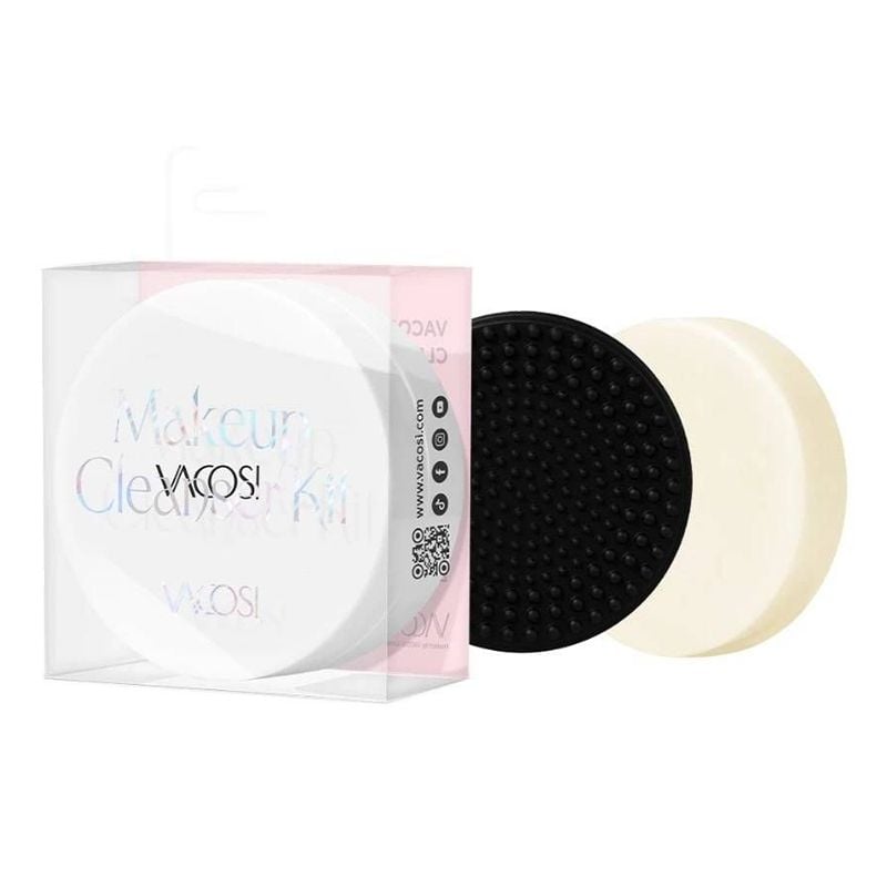 Hộp Rửa Cọ Trang Điểm Kèm Xà Phòng Vacosi Makeup Cleanser Kit - DC14