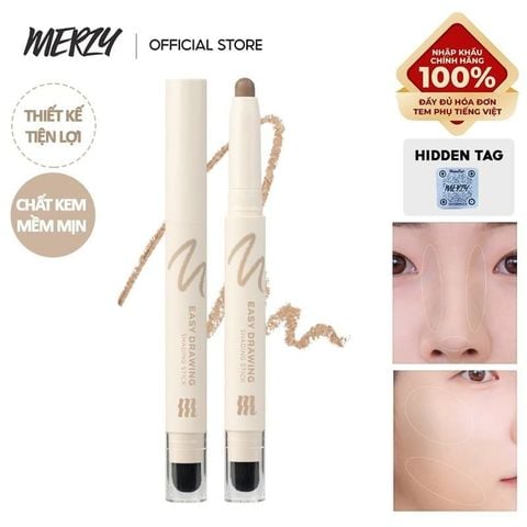 Bút Tạo Khối Hai Đầu Merzy Easy Drawing Shading Stick 1.3g