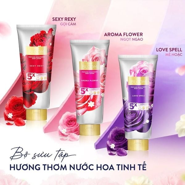  Sữa Dưỡng Thể Cindy Bloom Hỗ Trợ Sáng Da Hương Nước Hoa 300g 