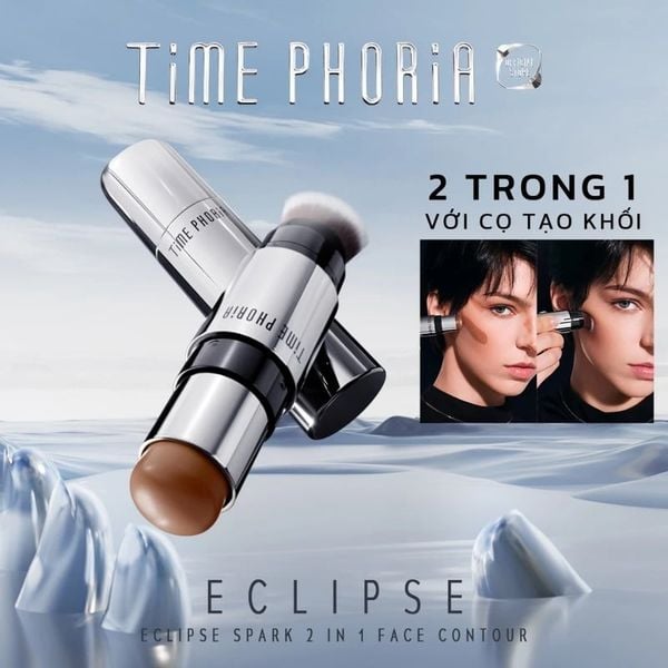  Bút Tạo Khối 2 Trong 1 Time Phoria Eclipse Spark 2 in 1 Face Contour 7g 