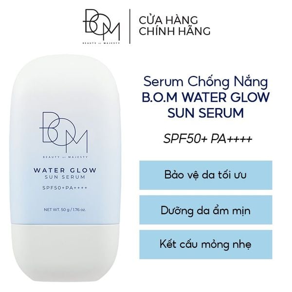  Serum Chống Nắng Dưỡng Ẩm B.O.M Water Glow Sun Serum 50g 