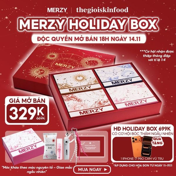  Hộp Quà Điều Ước Merzy Holiday’25 Bundle 