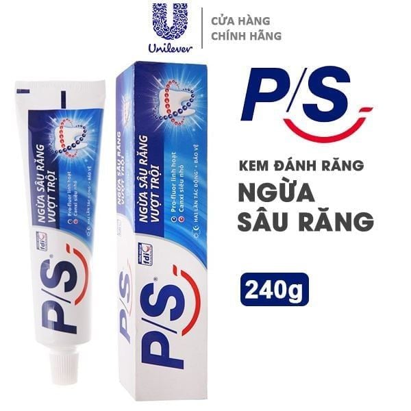 Kem Đánh Răng P/S Ngừa Sâu Răng 240g