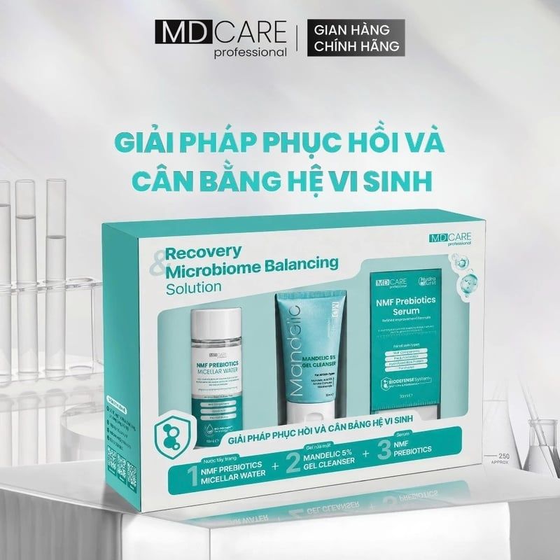 Serum MD CARE Professional Cân Bằng Lợi Khuẩn & Hỗ Trợ Phục Hồi Da NMF Prebiotics Serum Refined Improvement Formula