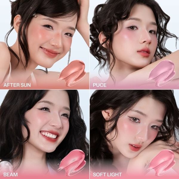  Má Hồng Lemonade Dạng Cushion, Căng Bóng Mirror Mirror Blush Cushion 8g 