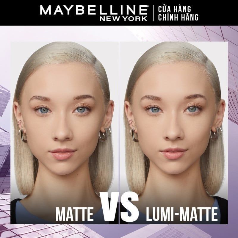 (TEST) Kem Nền Bắt Sáng, Che Phủ Cao, Siêu Nhẹ Mặt Maybelline Super Stay Up To 30H Lumi Matte Foundation 35ml