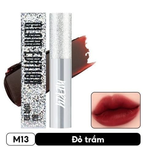 [KHẮC SON] Son Kem Lì Mềm Mịn, Lâu Trôi Vỏ Bạc Merzy The Glam Mellow Tint 4g