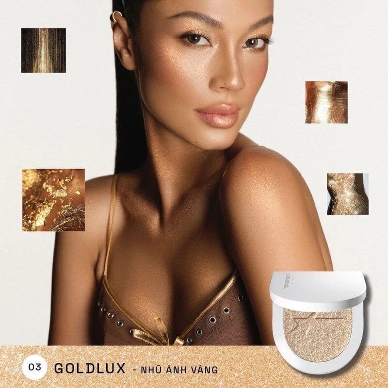 Phấn Bắt Sáng Trendy Beauty Chromarise Holo Highlighter 3.5g