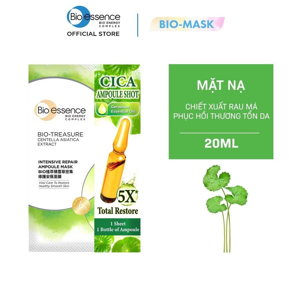 Mặt Nạ Bio-essence Dưỡng Da Ẩm Mượt Bio-Treasure Mask 20ml