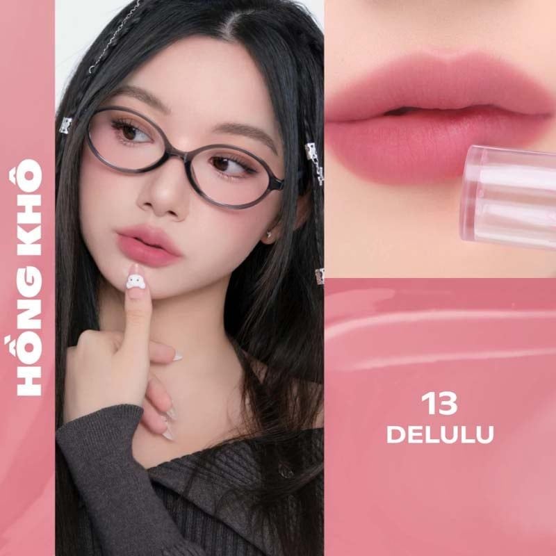 [SUGARPLUM BY OFÉLIA] Son Tint Lì Thuần Chay Siêu Nhẹ Môi OFÉLIA Sugarplum MistyNow Blurring Tint 3.8g