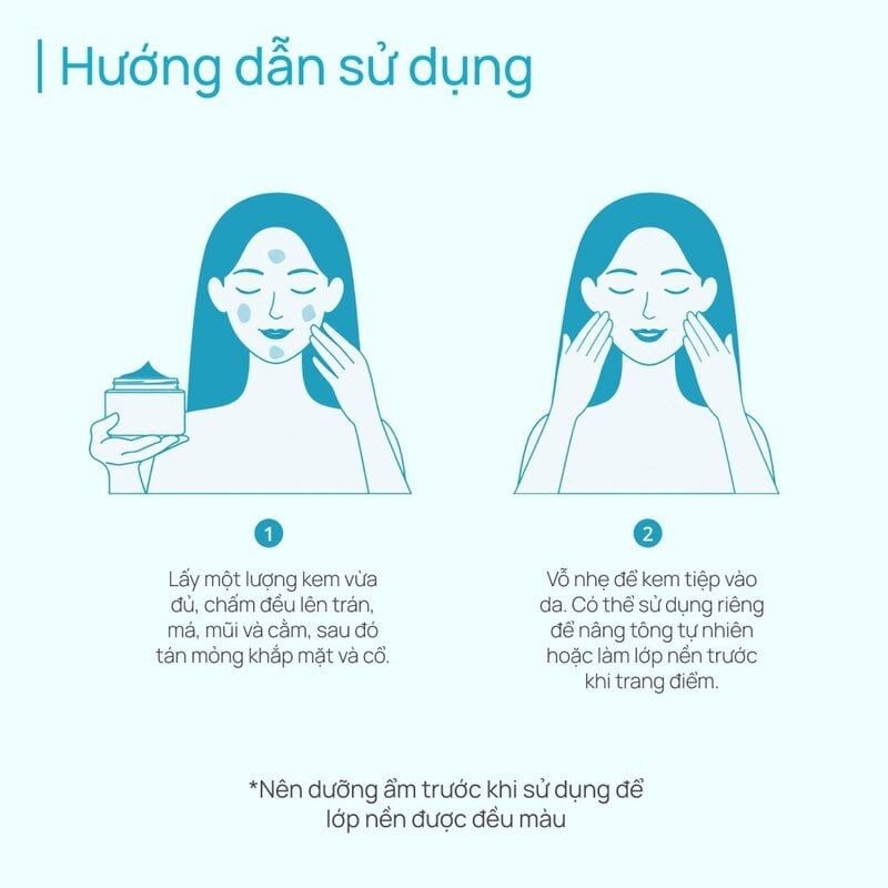 Kem Dưỡng Chando Himalaya Nâng Tone Hỗ Trợ Dưỡng Sáng Da Whitening Tone-Up Cream SPF20 PA++ 50g
