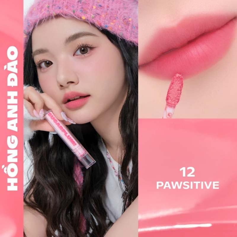[SUGARPLUM BY OFÉLIA] Son Tint Lì Thuần Chay Siêu Nhẹ Môi OFÉLIA Sugarplum MistyNow Blurring Tint 3.8g