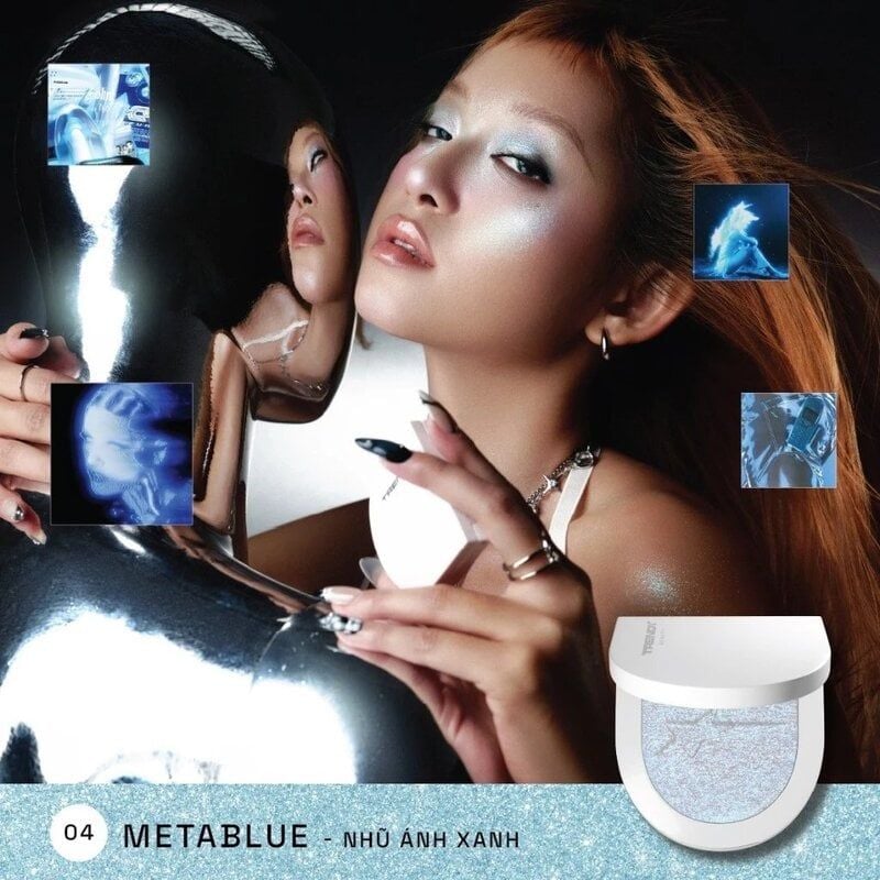 Phấn Bắt Sáng Trendy Beauty Chromarise Holo Highlighter 3.5g