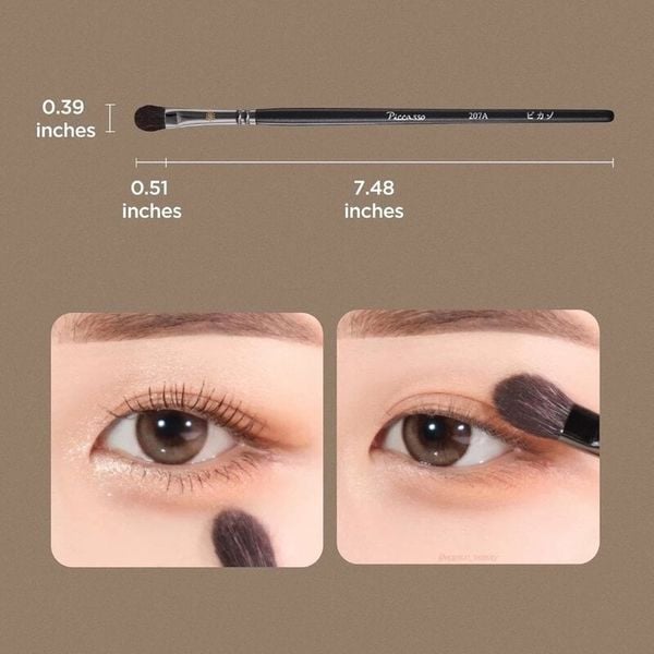  Cọ Phấn Mắt Piccasso #207A Eyeshadow Brush 