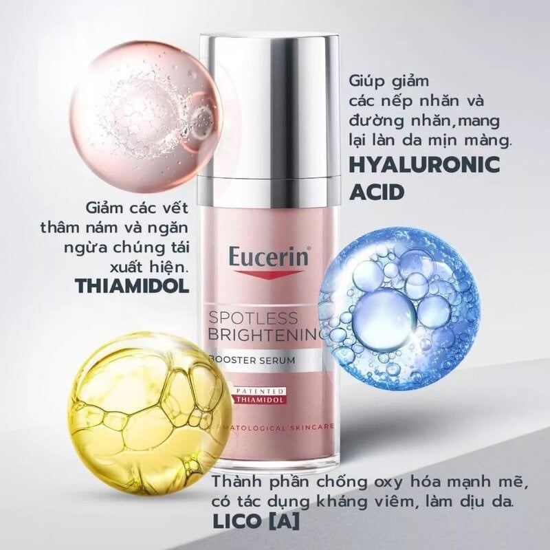 Serum Eucerin Hỗ Trợ Giảm Thâm Nám & Dưỡng Sáng Da Spotless Brightening Booster Serum 30ml