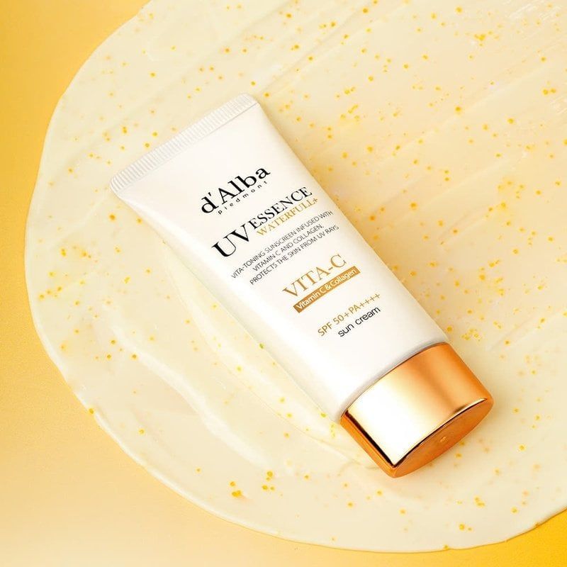 Kem Chống Nắng d'Alba Hỗ Trợ Dưỡng Sáng, Ngăn Ngừa Lão Hóa Da Vita Capsule Anti-Aging Sun Cream 50ml