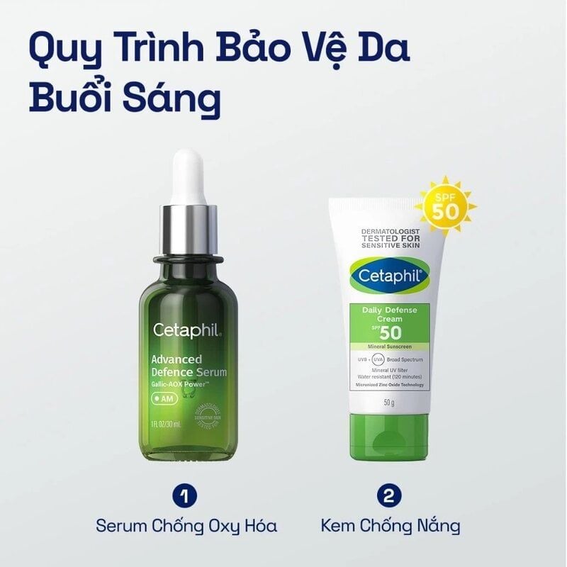Serum Bảo Vệ, Dưỡng Da Ban Ngày Cetaphil Advanced Defence Serum 30ml