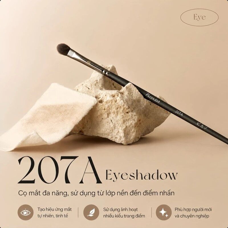 Cọ Phấn Mắt Piccasso #207A Eyeshadow Brush