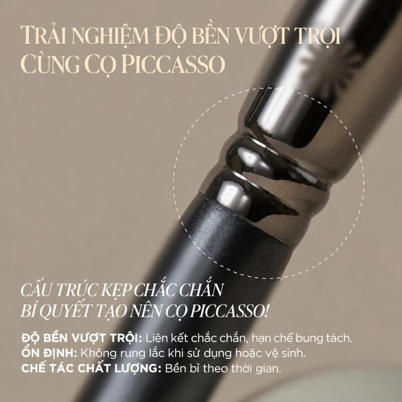 Cọ Che Khuyết Điểm Đầu Tròn Piccasso #270 Concealer Brush