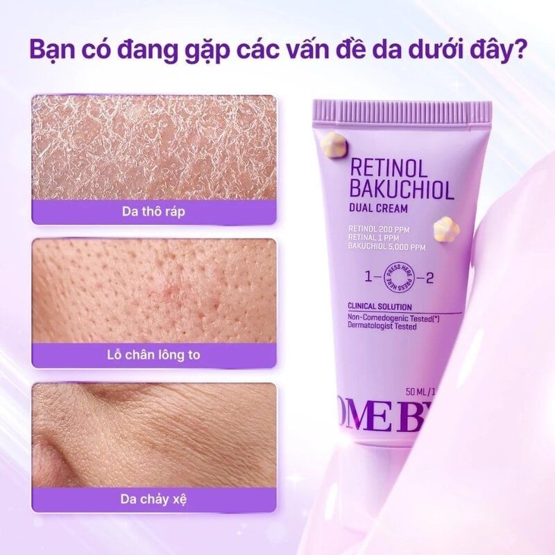 Kem Dưỡng Some By Mi Retinol Bakuchiol Dual Cream 50ml