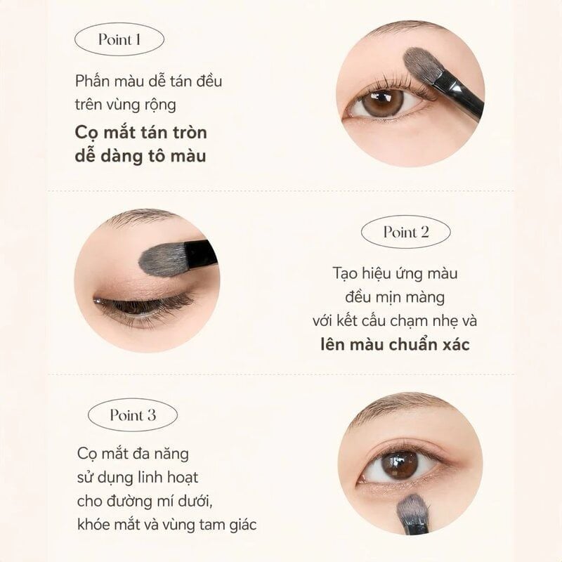 Cọ Phấn Mắt Piccasso #207A Eyeshadow Brush