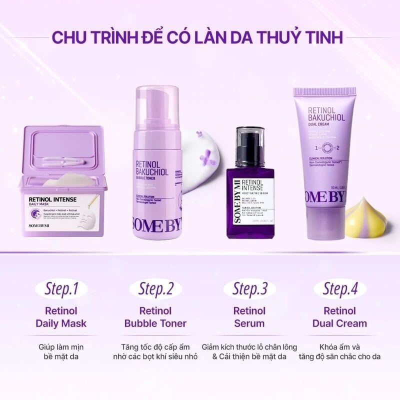 Kem Dưỡng Some By Mi Retinol Bakuchiol Dual Cream 50ml