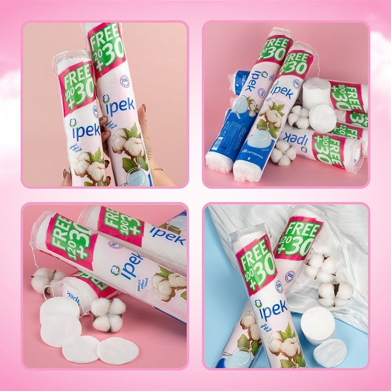 Bông Tẩy Trang Cotton Thổ Nhĩ Kỳ Ipek Klasik Cotton Pads