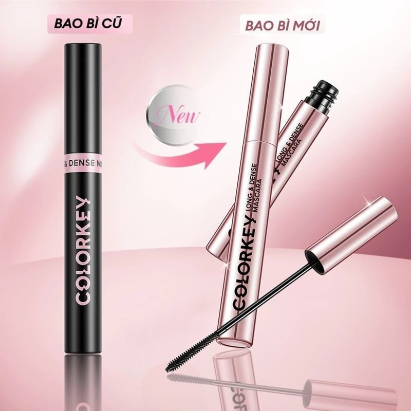 Mascara Colorkey Giúp Mi Dài & Cong Tự Nhiên