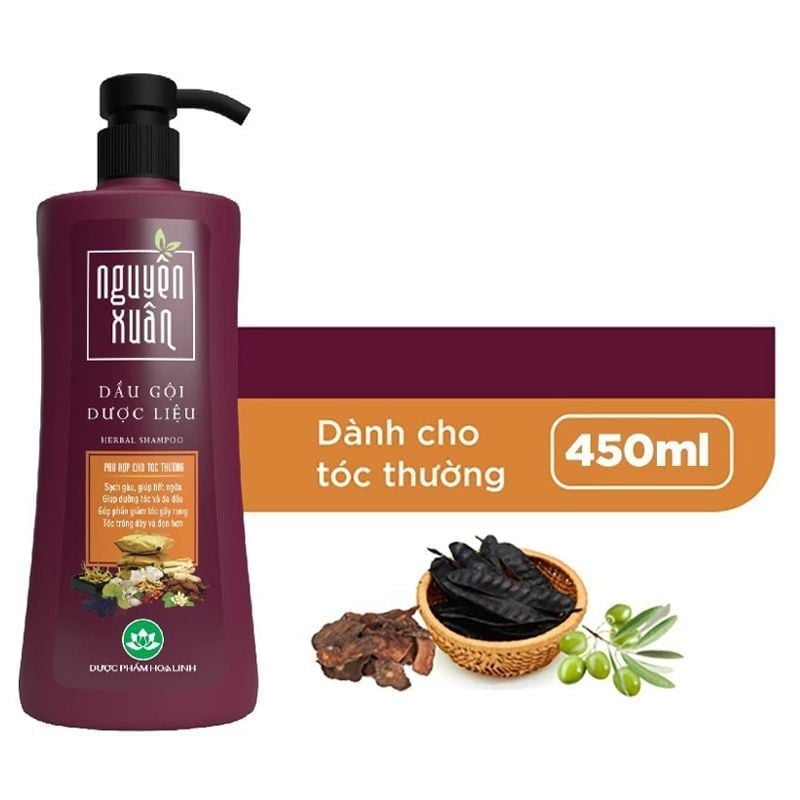 Dầu Gội Nguyên Xuân Dưỡng Tóc Herbal Shampoo