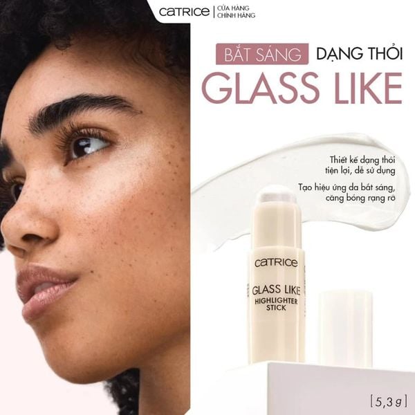  Phấn Nhũ Bắt Sáng Dạng Thỏi Catrice Glass Like Highlighter Stick 5.3g 