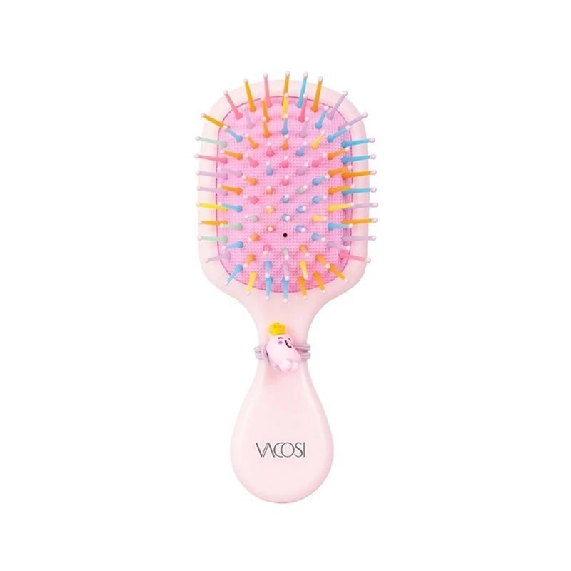 Lược Chải Gỡ Rối Vacosi Bỏ Túi, Kèm Thun Xinh Cột Tóc Pocket Comb Set