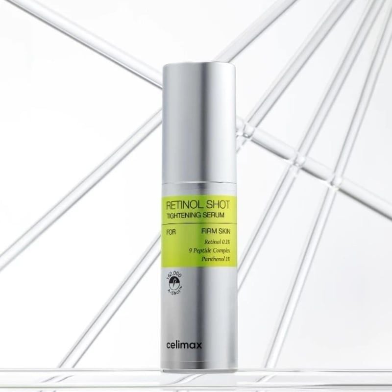 Serum Celimax Hỗ Trợ Dưỡng Sáng & Thu Nhỏ Lỗ Chân Lông The Vita-A Retinol Shot Tightening Serum 30ml