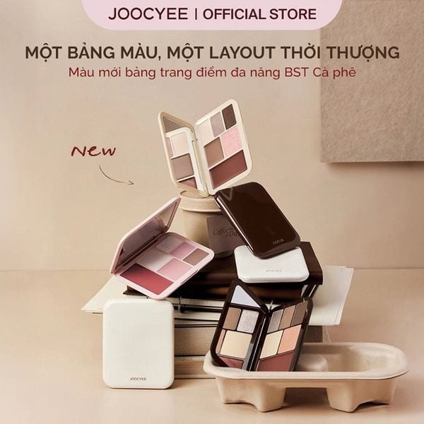  Bảng Phấn Mắt Má Môi Đa Năng Joocyee Lookbook Palette 13.5g 