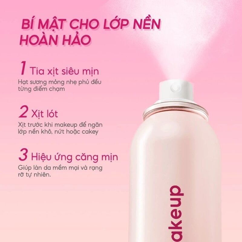 Xịt Khóa Nền Sea Makeup Lâu Trôi, Bền Đẹp Stayput Setting Spray 100ml