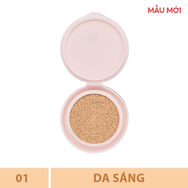 Phấn Nước Glamrr Q Che Phủ Mỏng Mịn, Kiềm Dầu Hiệu Quả Long Wear DD Cushion SPF50/PA+++