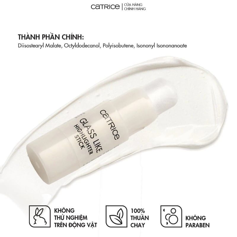 Phấn Nhũ Bắt Sáng Dạng Thỏi Catrice Glass Like Highlighter Stick 5.3g