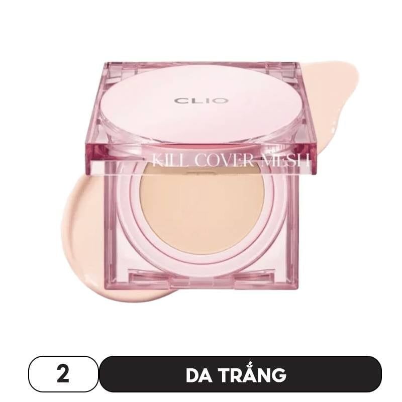 Phấn Nước Clio Che Phủ Mỏng Mịn Kill Cover Mesh Glow Cushion SPF50+ PA++++