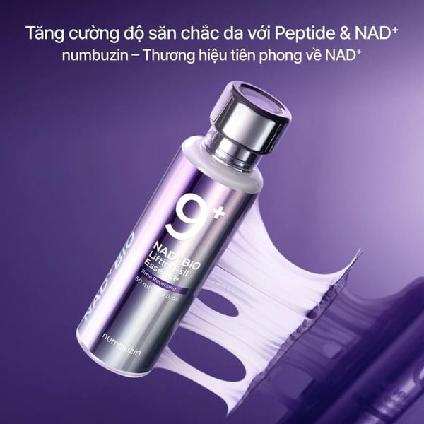  Tinh Chất numbuzin Hỗ Trợ Cải Thiện Lão Hóa Da No.9 NAD Bio Lifting Essence 50ml 
