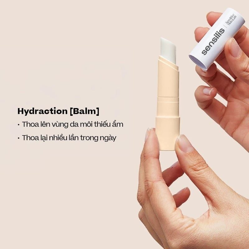 Son Dưỡng Môi Sensilis Hydraction [Balm] 4g
