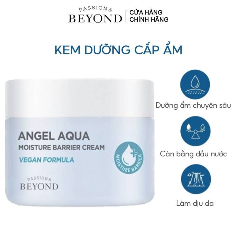 Kem Dưỡng Cấp Ẩm Chuyên Sâu Beyond Angel Aqua Moisture Barrier Cream 150ml