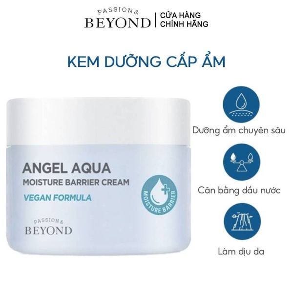  Kem Dưỡng Cấp Ẩm Chuyên Sâu Beyond Angel Aqua Moisture Barrier Cream 150ml 