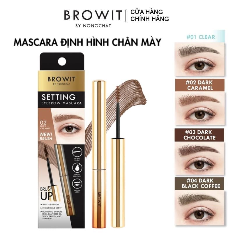 Mascara Định Hình Chân Mày Browit Setting Eyebrow Mascara 2g