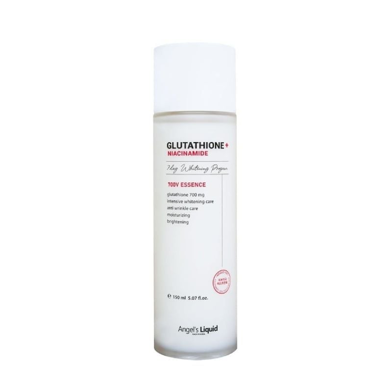 Nước Dưỡng Angel's Liquid Hỗ Trợ Làm Sáng Da, Thu Nhỏ Lỗ Chân Lông Glutathione + Niacinamide 700V Essence (Oily & Combined Skin) 150ml