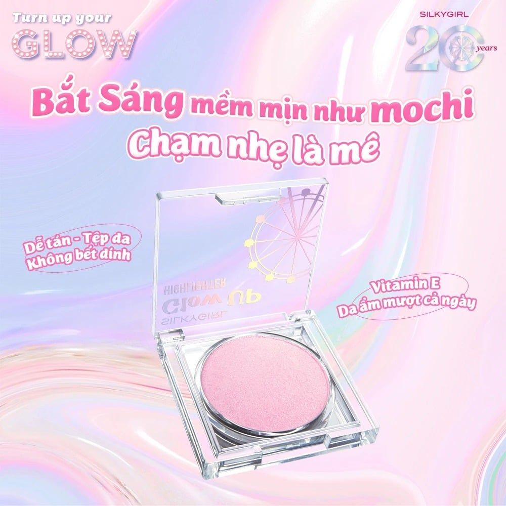 Bắt Sáng Dạng Kem Silkygirl Glow Up Highlighter 4g