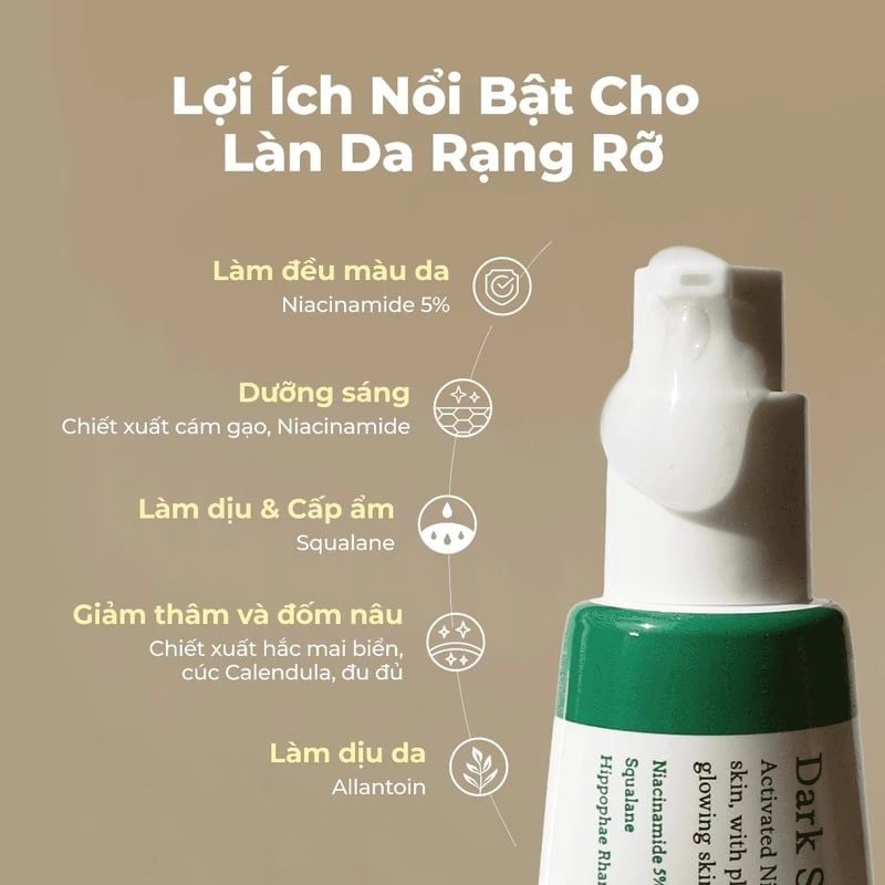 Serum Axis-Y Hỗ Trợ Dưỡng Sáng & Giảm Thâm Dark Spot Correcting Glow Serum 50ml