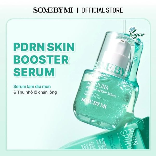  Serum Some By Mi Làm Dịu Da Mụn, Hỗ Trợ Phục Hồi PDRN Spirulina Soothing Repair Serum 50ml 