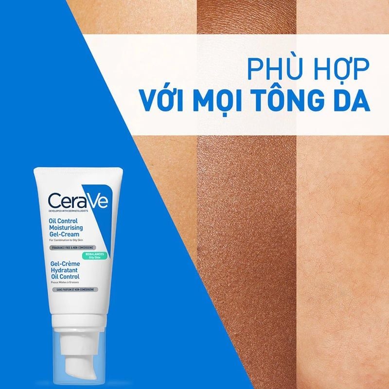 Gel Dưỡng Ẩm Kiềm Dầu Cerave Oil Control Moisturizing Gel-Cream 52ml