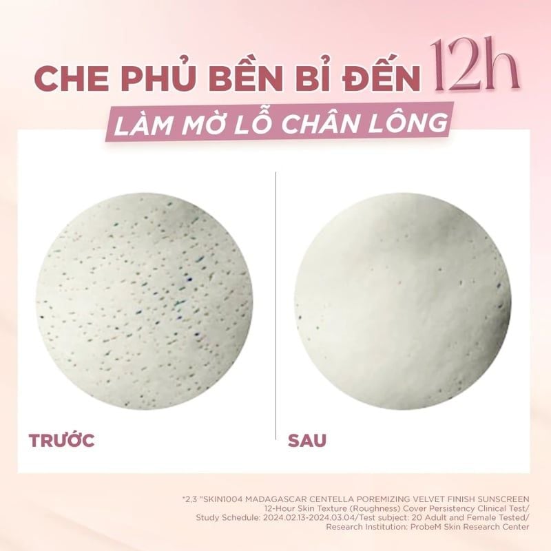 Kem Chống Nắng Skin1004 Madagascar Centella Poremizing Velvet Finish Sunscreen SPF50+ PA++++ 50ml