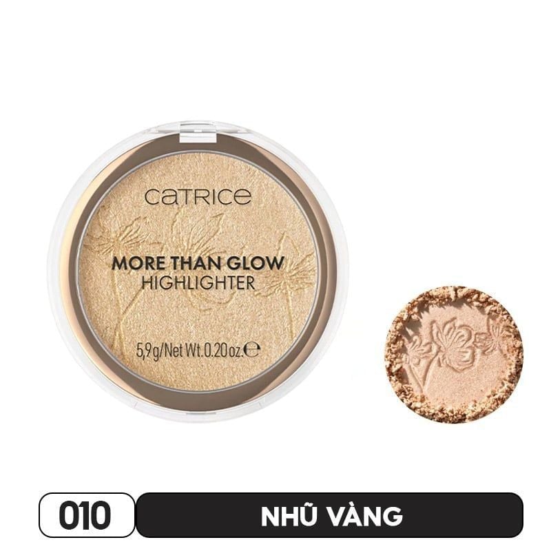Phấn Bắt Sáng Catrice Độ Bám Cao, Lâu Trôi More Than Glow Highlighter 5.9g